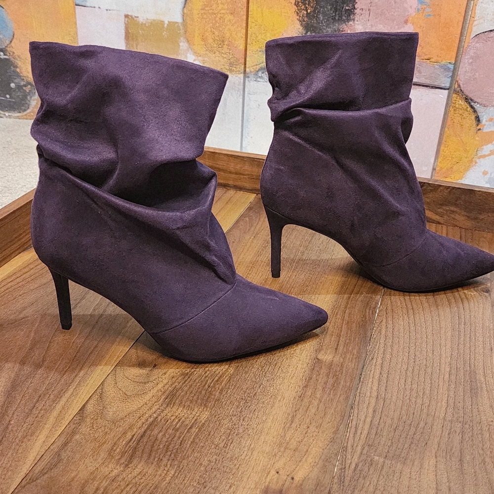 Elegant Purple Women's Boots